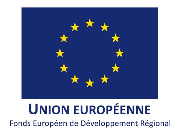 Logo UE Fonds Européens de Développement Régional