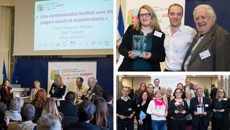 Le CHR Metz-Thionville, lauréat du concours 2016/2017 des « Droits des usagers de la Santé »