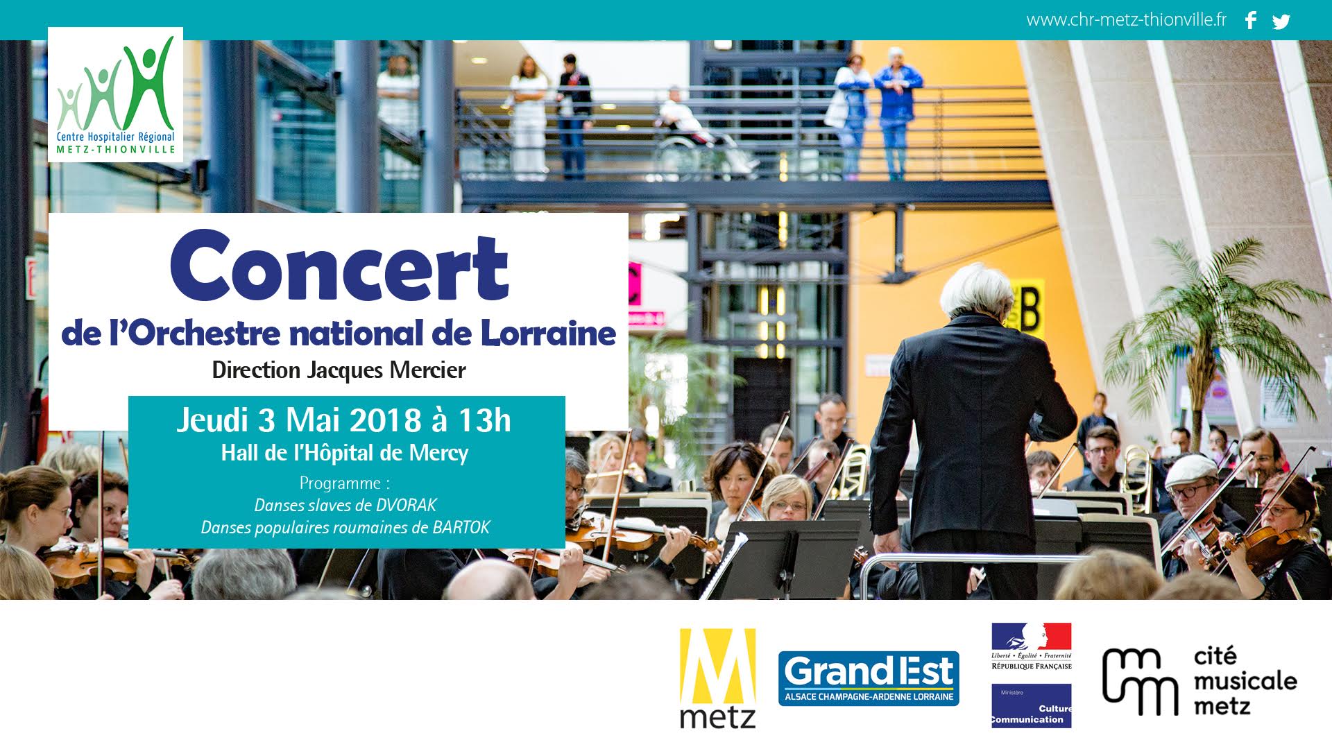 Concert de l'orchestre national de Lorraine